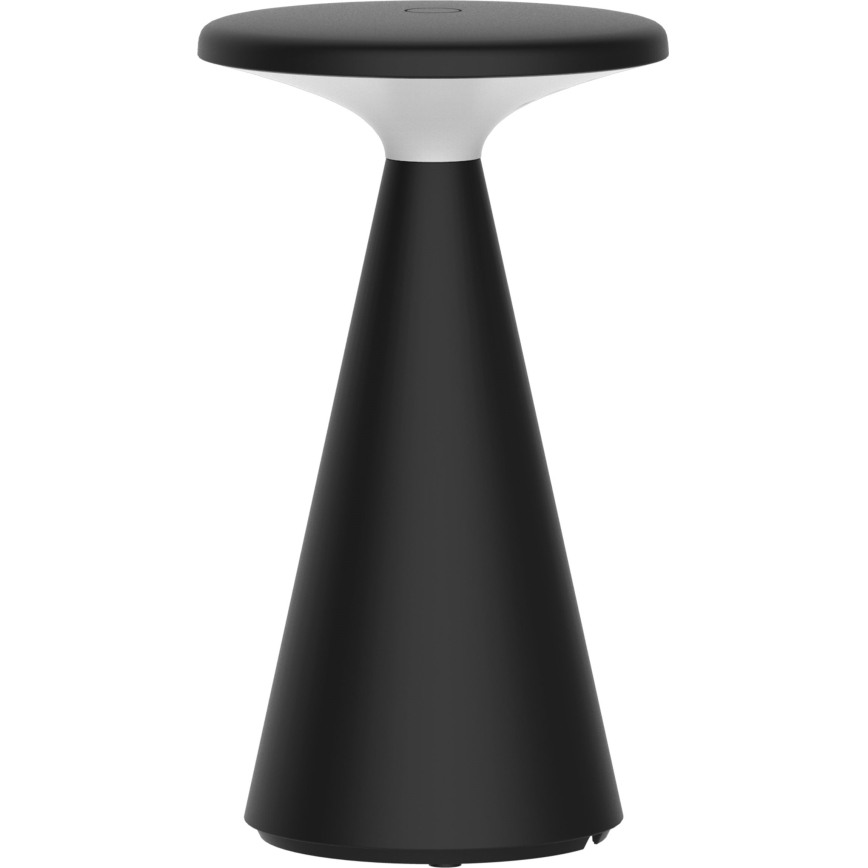 Lampada da tavolo da esterno dimmerabile a LED con touch PAROS LED/1,8W/5V USB 1800 mAh IP44 nero