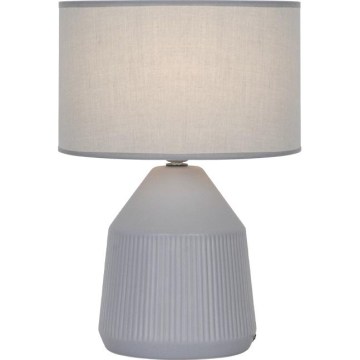 Lampada da tavolo DOLLY 1xE27/25W/230V grigia
