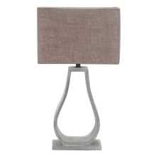 Lampada da tavolo FEMO 1xE14/40W/230V beige/grigio