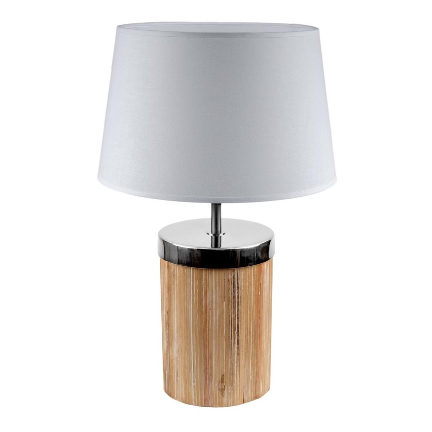 Lampada da tavolo FERNI 1xE27/40W/230V grigio