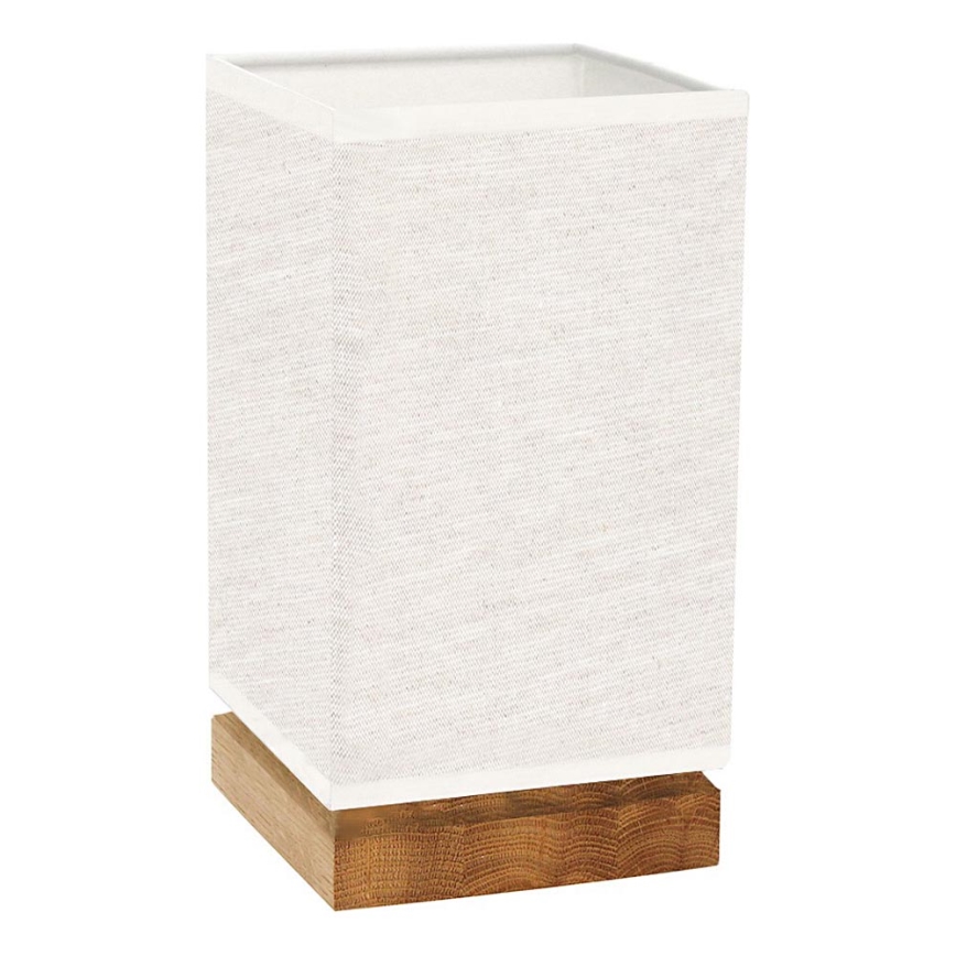 Lampada da tavolo FIRE 1xE27/25W/230V quercia/beige quercia