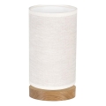 Lampada da tavolo FIRE 1xE27/25W/230V quercia/beige quercia