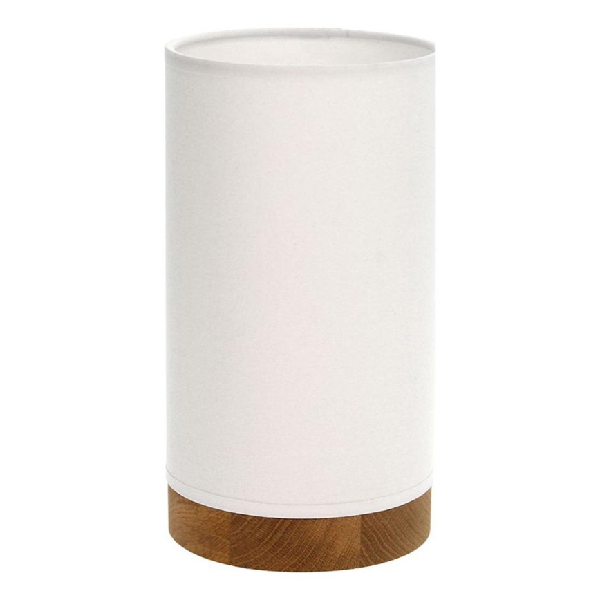 Lampada da tavolo FIRE 1xE27/25W/230V quercia/bianco quercia
