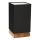 Lampada da tavolo FIRE 1xE27/25W/230V quercia/nero quercia