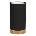 Lampada da tavolo FIRE 1xE27/25W/230V quercia/nero quercia