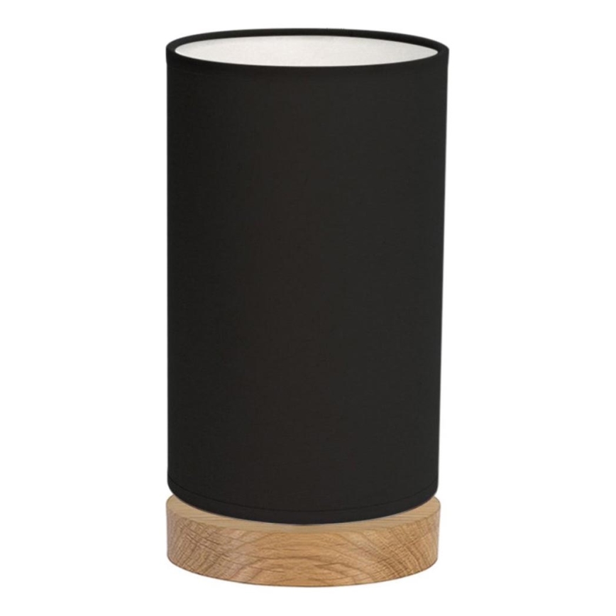 Lampada da tavolo FIRE 1xE27/25W/230V quercia/nero quercia