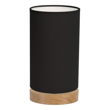 Lampada da tavolo FIRE 1xE27/25W/230V rovere/nero rovere