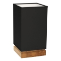Lampada da tavolo FIRE 1xE27/25W/230V rovere/rovere nero