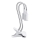 Lampada da tavolo flessibile con clip per coltivazione piante PLANTY 2xE27/30W/230V bianca