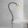 Lampada da tavolo flessibile con morsetto DOTTY 1xGU10/10W/230V ottone/nero