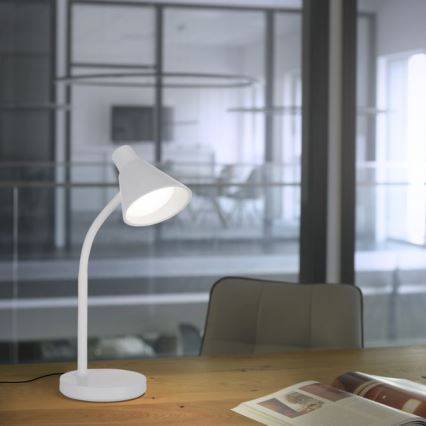 Lampada da tavolo flessibile LED PIXIE LED/4,5W/230V bianca - JUST LIGHT. 11248-16