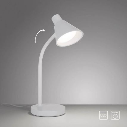 Lampada da tavolo flessibile LED PIXIE LED/4,5W/230V bianca - JUST LIGHT. 11248-16