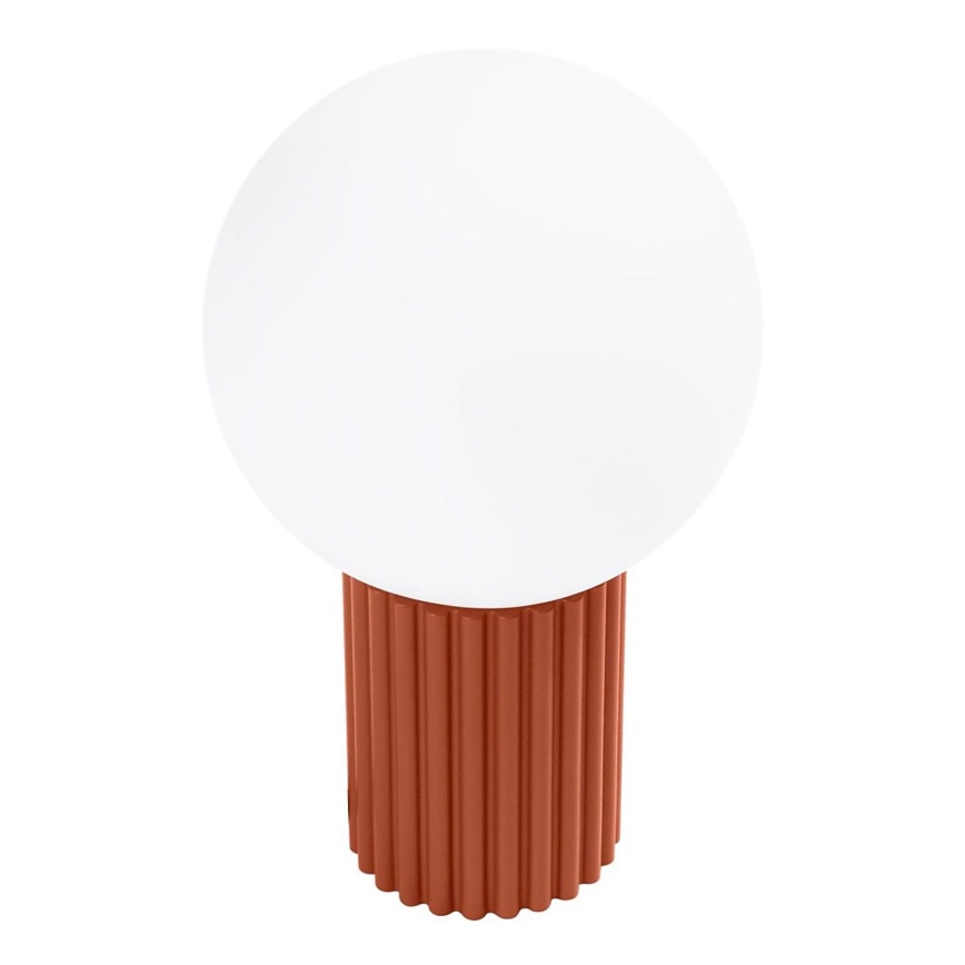 Lampada da tavolo HALO 1xG9/8W/230V diametro 12 cm arancione