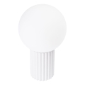 Lampada da tavolo HALO 1xG9/8W/230V diametro 12 cm bianco