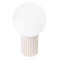 Lampada da tavolo HALO 1xG9/8W/230V diametro 12 cm color crema