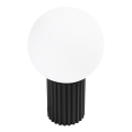 Lampada da tavolo HALO 1xG9/8W/230V diametro 12 cm nero