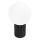 Lampada da tavolo HALO 1xG9/8W/230V diametro 12 cm nero