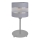 Lampada da tavolo HELEN 1xE27/15W/230V grigio/argento