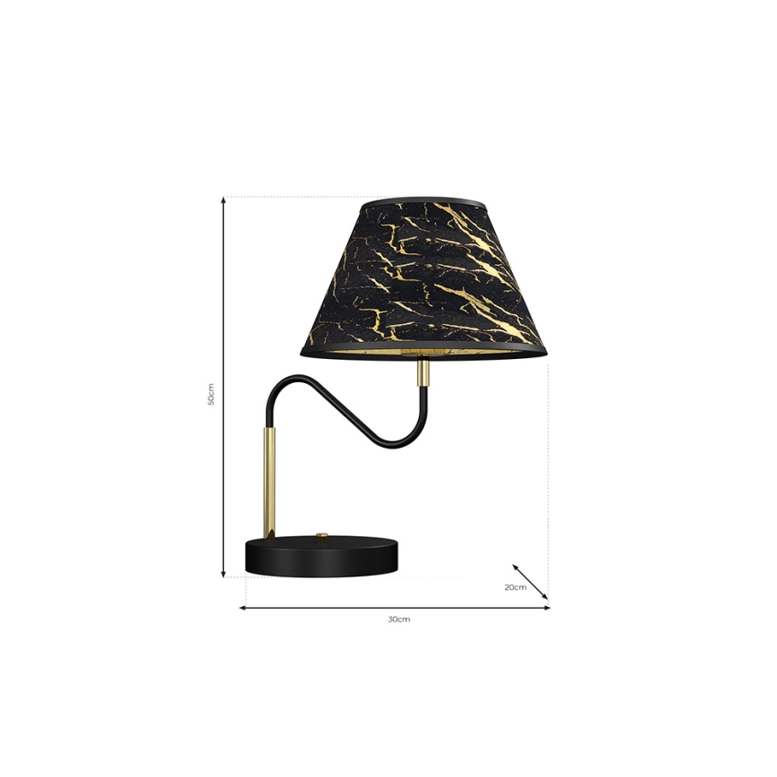 Lampada da tavolo HERMES 1xE27/60W/230V