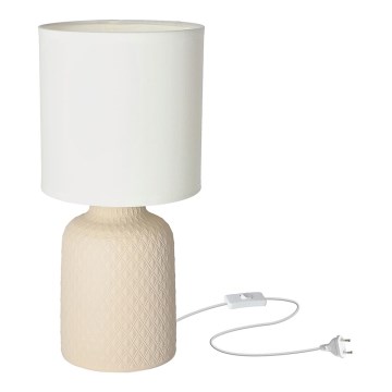 Lampada da tavolo INER 1xE14/40W/230V beige