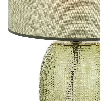 Lampada da tavolo JENIFER 1xE27/40W/230V verde
