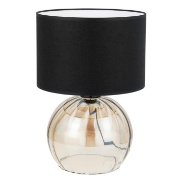Lampada da tavolo JETTE 1xE27/15W/230V nero/beige