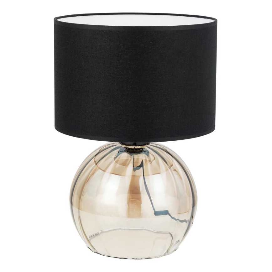 Lampada da tavolo JETTE 1xE27/15W/230V nero/beige