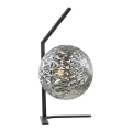 Lampada da tavolo JUNO 1xE27/7W/230V grigio/nero