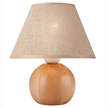 Lampada da tavolo JUTA 1xE27/60W/230V faggio