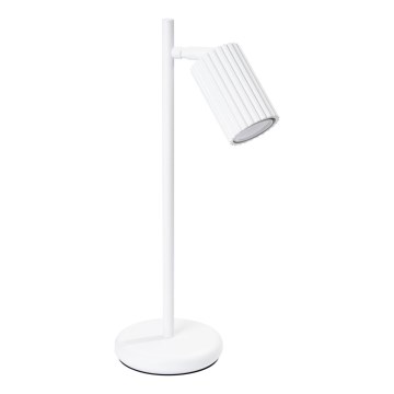 Lampada da tavolo KARBON 1xGU10/10W/230V bianco