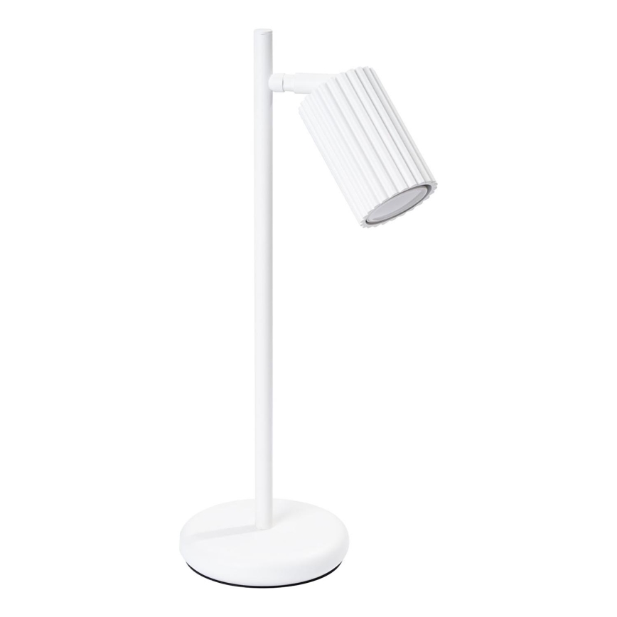 Lampada da tavolo KARBON 1xGU10/10W/230V bianco