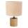 Lampada da tavolo KRETA 1xE27/25W/230V quercia/arancione quercia
