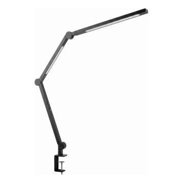 Lampada da tavolo LED dimmerabile a sfioramento, flessibile, con clip LED/12W/230V 3000/4000/6000K nera