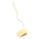 Lampada da tavolo LED dimmerabile con clip LED/3,5W/230V giallo