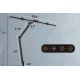 LED Dimmerabile touch flexible lampada da tavolo LED/24W/230V 3000-6500K CRI 92 nero