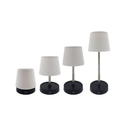 Lampada da tavolo LED dimmerabile con funzione Touch LED/3W/5V USB 800 mAh bianco