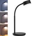 Lampada da tavolo LED dimmerabile con funzione Touch LED/4,5W/5V 3000/4000/6500K nero