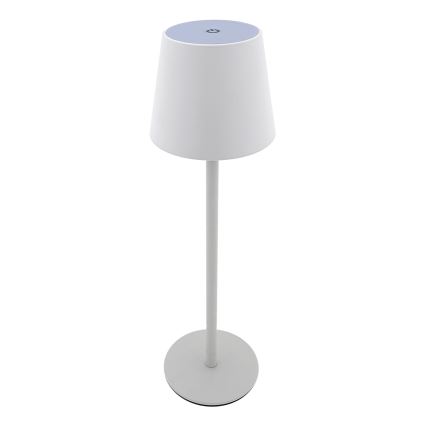 Lampada da tavolo LED dimmerabile con funzione Touch LED/5W/5V USB 1200 mAh bianco