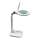 Lampada da tavolo LED dimmerabile con lente d'ingrandimento LED/7W/230V 6500K bianco