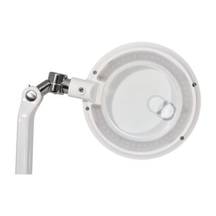 Lampada da tavolo LED dimmerabile con lente d'ingrandimento LED/7W/230V 6500K bianco