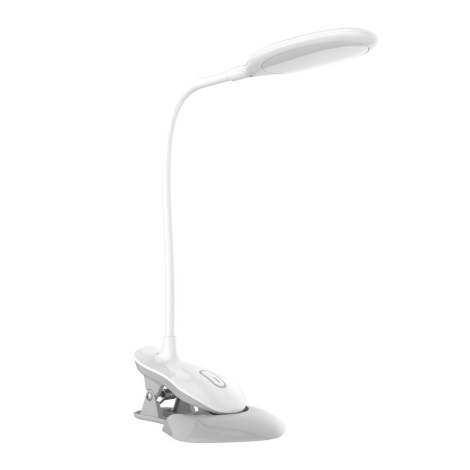 Lampada da tavolo LED dimmerabile con pinza LED/3W/230V