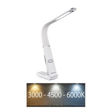 Lampada da tavolo LED dimmerabile con ricarica wireless	 e sensore LORD EVO LED/8W/230V 3000K/4500K/6000K bianco
