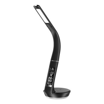Lampada da tavolo LED dimmerabile con ricarica wireless	 Qi 5W e display LED/6W/230V 3000/4000/6000K nero