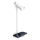 Lampada da tavolo LED dimmerabile con senza fili Qi di ricarica TIT LED/12W/230V bianco