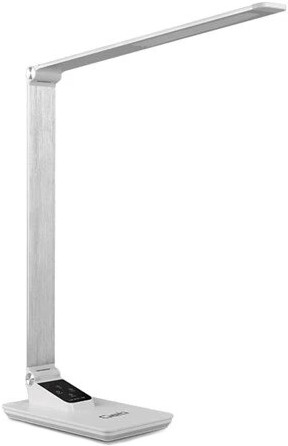 Lampada da tavolo LED dimmerabile con USB LED/7W/230V 3000K/4000K/5500K bianco