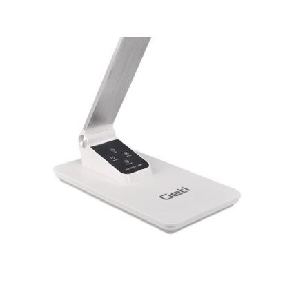 Lampada da tavolo LED dimmerabile con USB LED/7W/230V 3000K/4000K/5500K bianco