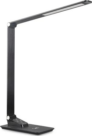 Lampada da tavolo LED dimmerabile con USB LED/7W/230V 3000K/4000K/5500K nero
