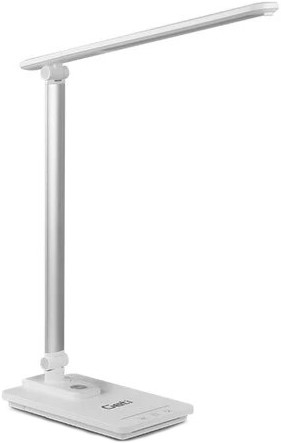 Lampada da tavolo LED dimmerabile con USB LED/9W/230V 3000K/4000K/5500K bianco