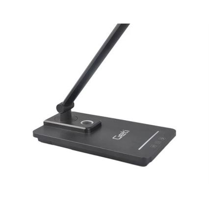 Lampada da tavolo LED dimmerabile con USB LED/9W/230V 3000K/4000K/5500K nero
