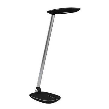 Lampada da tavolo LED dimmerabile con USB MOANA LED/6W/230V nera